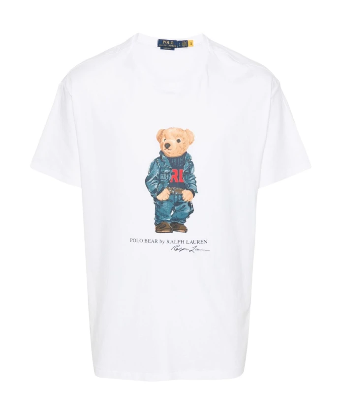 Футболка с вышитым логотипом бело с круглым вырезом Polo Ralph Lauren, белый
Футболка с вышитым логотипом бело с круглым вырезом Polo Ralph Lauren, белый