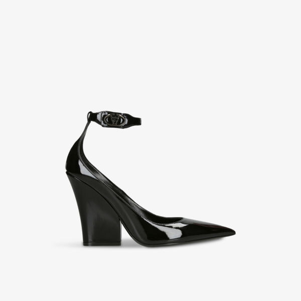Туфли-Лодочки Vlogo из кожи на каблуке с ремешком на щиколотке Valentino Garavani, черный
Туфли-Лодочки Vlogo из кожи на каблуке с ремешком на щиколотке Valentino Garavani, черный