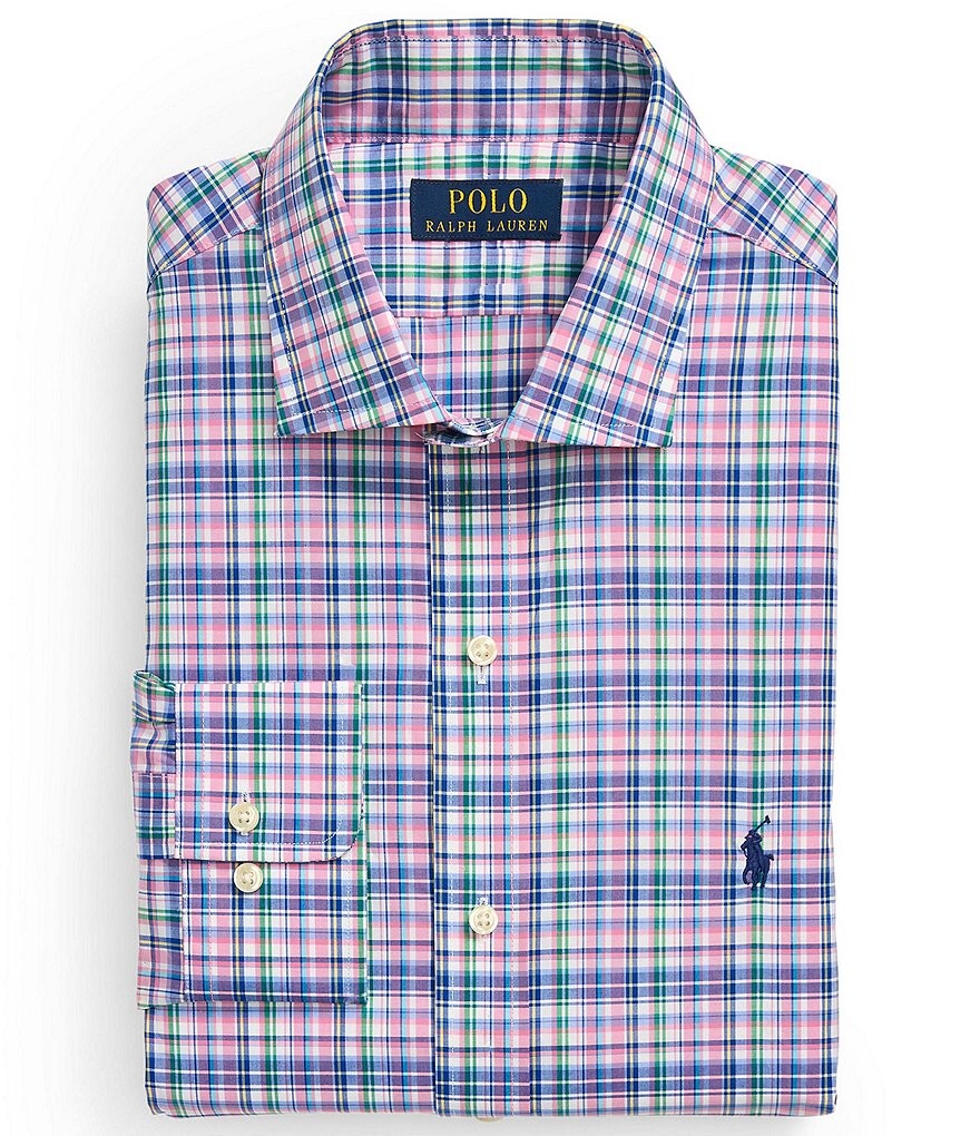 Классическая рубашка из клетчатого поплина Polo Ralph Lauren классического кроя с раздвинутым воротником, розовый
Классическая рубашка из клетчатого поплина Polo Ralph Lauren классического кроя с раздвинутым воротником, розовый