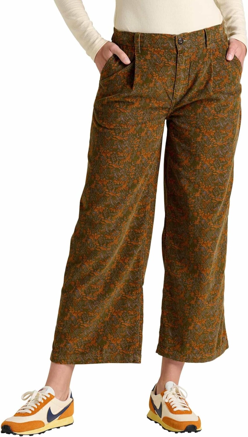 Вельветовые плиссированные брюки без застежек Scouter Toad&Co, цвет Fir Floral Print
Вельветовые плиссированные брюки без застежек Scouter Toad&Co, цвет Fir Floral Print