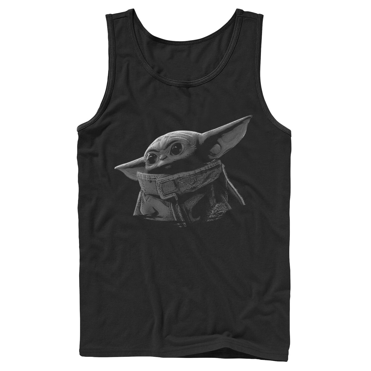 Мужская майка Star Wars The Mandalorian The Child aka Baby Yoda Black and Grey Portrait Tank
Мужская майка Star Wars The Mandalorian The Child aka Baby Yoda Black and Grey Portrait Tank