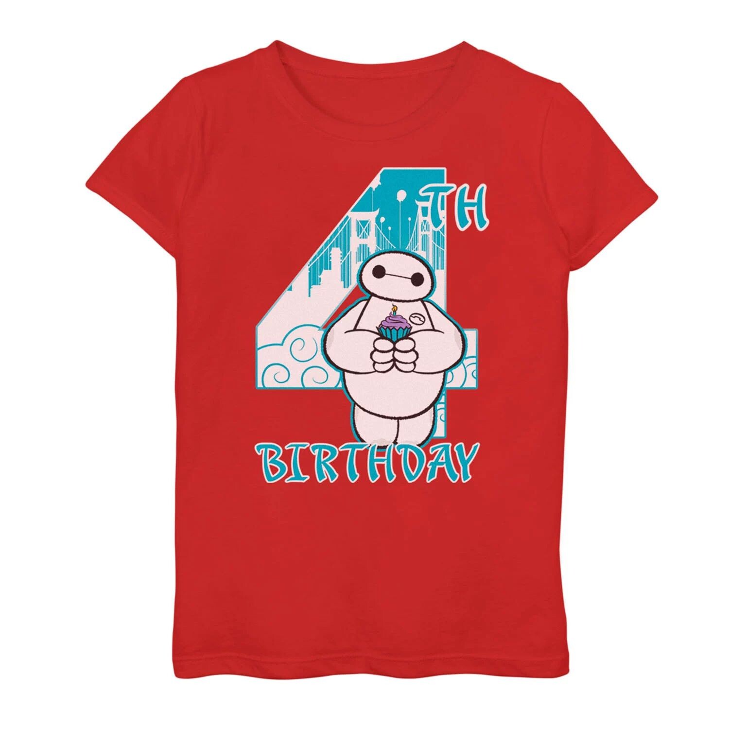 Футболка Disney's Big Hero 6 Baymax для девочек 7–16 лет с портретом кекса на 4-й день рождения Licensed Character
Футболка Disney's Big Hero 6 Baymax для девочек 7–16 лет с портретом кекса на 4-й день рождения Licensed Character