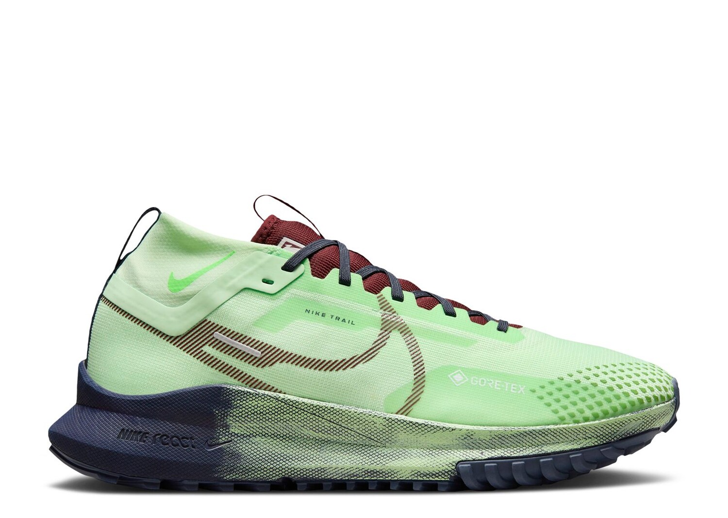 Кроссовки Nike React Pegasus Trail 4 Gore-Tex 'Vapor Green Dark Team Red', зеленый
Кроссовки Nike React Pegasus Trail 4 Gore-Tex 'Vapor Green Dark Team Red', зеленый