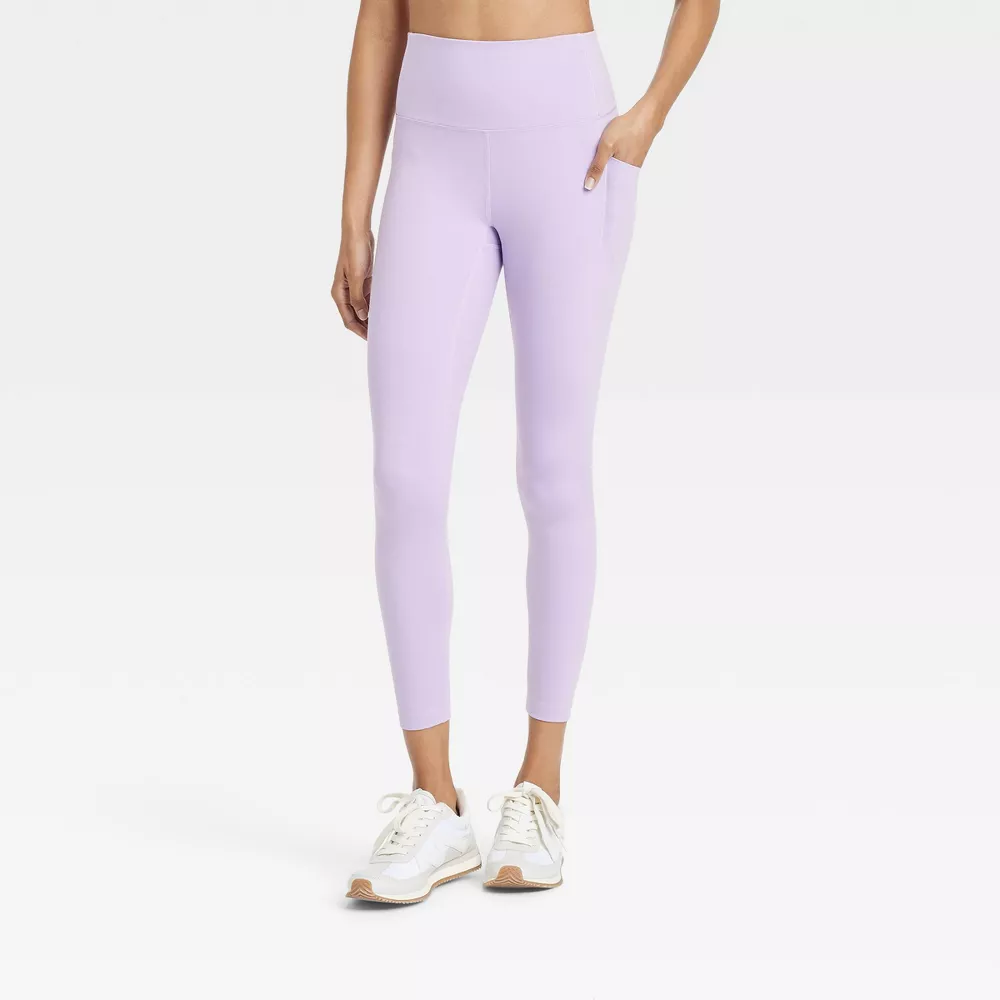 Женские леггинсы Dynamic Flex с высокой посадкой и карманами длиной 7/8 — All In Motion, цвет Light Purple
Женские леггинсы Dynamic Flex с высокой посадкой и карманами длиной 7/8 — All In Motion, цвет Light Purple