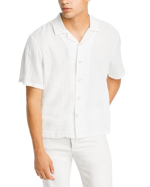 Рубашка свободного кроя на пуговицах и хлопковой марле Avery rag & bone, цвет White
Рубашка свободного кроя на пуговицах и хлопковой марле Avery rag & bone, цвет White