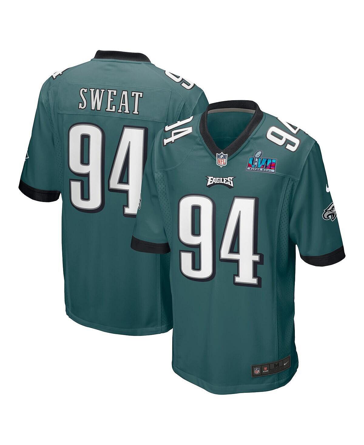 Мужская игровая майка Josh Sweat Midnight Green Philadelphia Eagles Super Bowl LVII с нашивкой Nike
Мужская игровая майка Josh Sweat Midnight Green Philadelphia Eagles Super Bowl LVII с нашивкой Nike