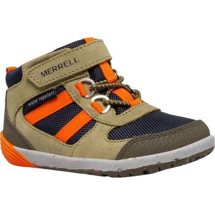 Походные ботинки Bare Steps Ridge Junior — для мальчиков младшего возраста Merrell, цвет Olive/Navy/Orange
Походные ботинки Bare Steps Ridge Junior — для мальчиков младшего возраста Merrell, цвет Olive/Navy/Orange