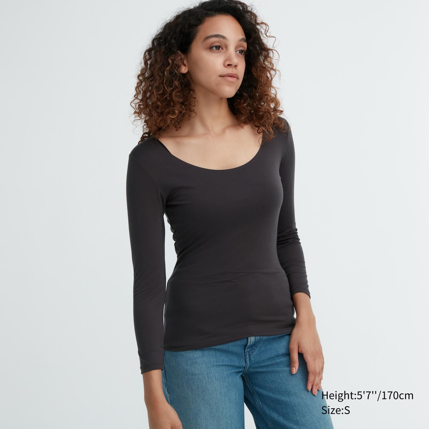 HEATTECH Утепленный топ с овальным вырезом и длинными рукавами Uniqlo, темно-серый
HEATTECH Утепленный топ с овальным вырезом и длинными рукавами Uniqlo, темно-серый