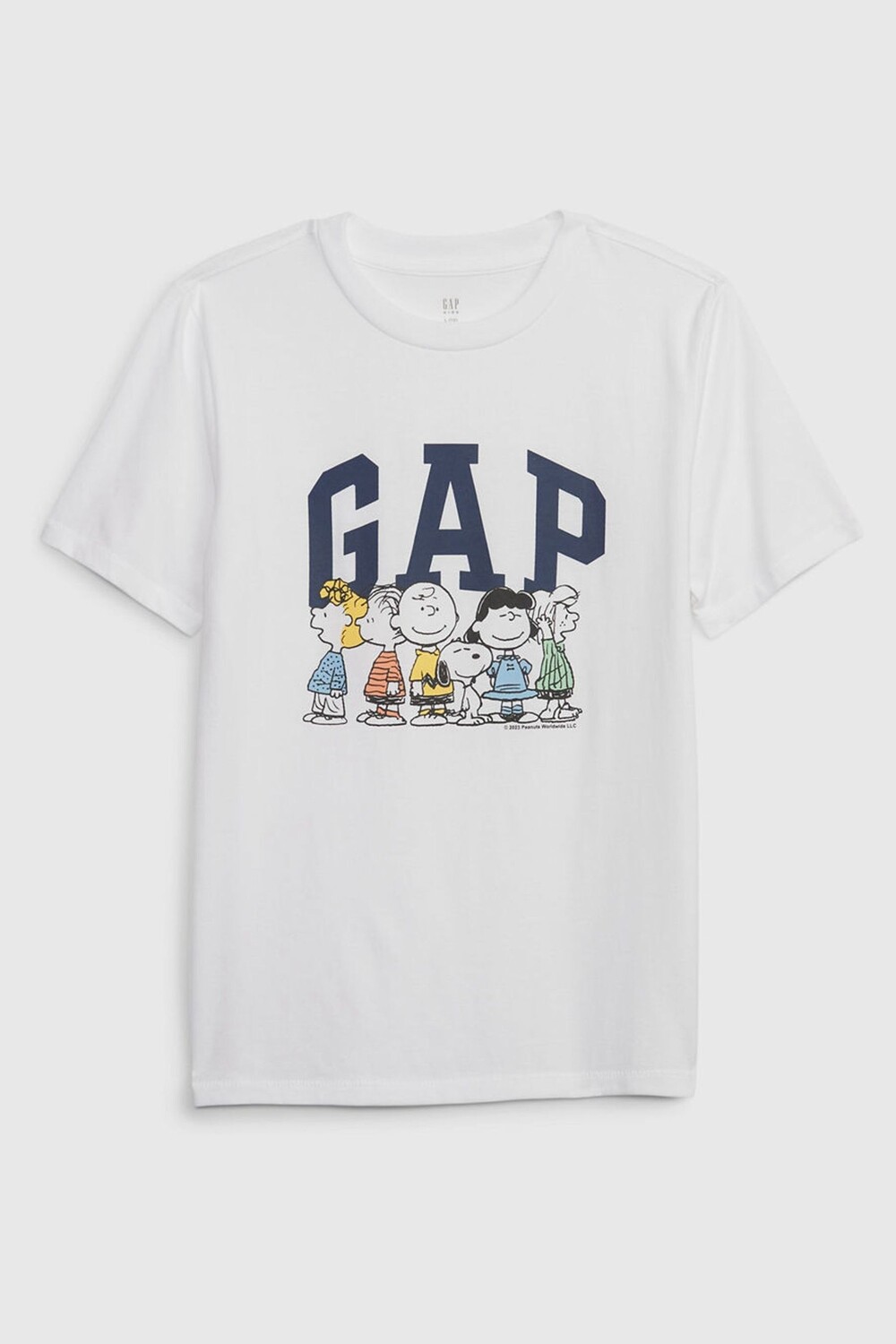 Футболка Peanuts с короткими рукавами и круглым вырезом с мультяшным мотивом Gap, белый
Футболка Peanuts с короткими рукавами и круглым вырезом с мультяшным мотивом Gap, белый