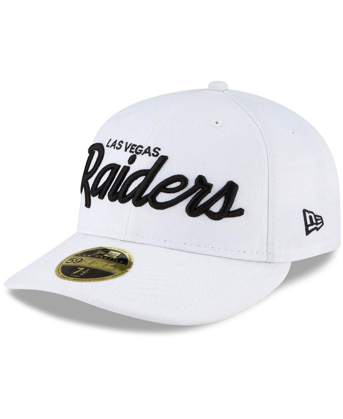 Мужская белая низкопрофильная шляпа с надписью Las Vegas Raiders Omaha 59Fifty New Era
Мужская белая низкопрофильная шляпа с надписью Las Vegas Raiders Omaha 59Fifty New Era