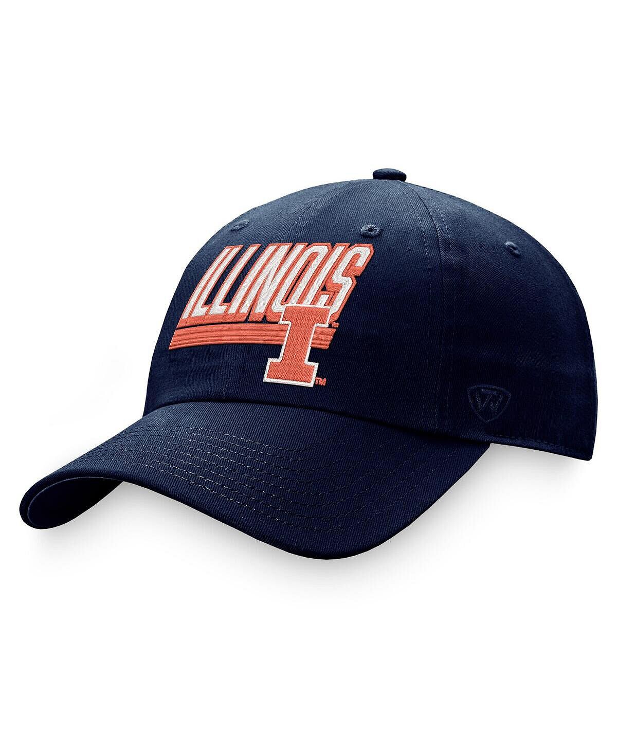 Мужская темно-синяя регулируемая шляпа Illinois Fighting Illini Slice Top of the World
Мужская темно-синяя регулируемая шляпа Illinois Fighting Illini Slice Top of the World