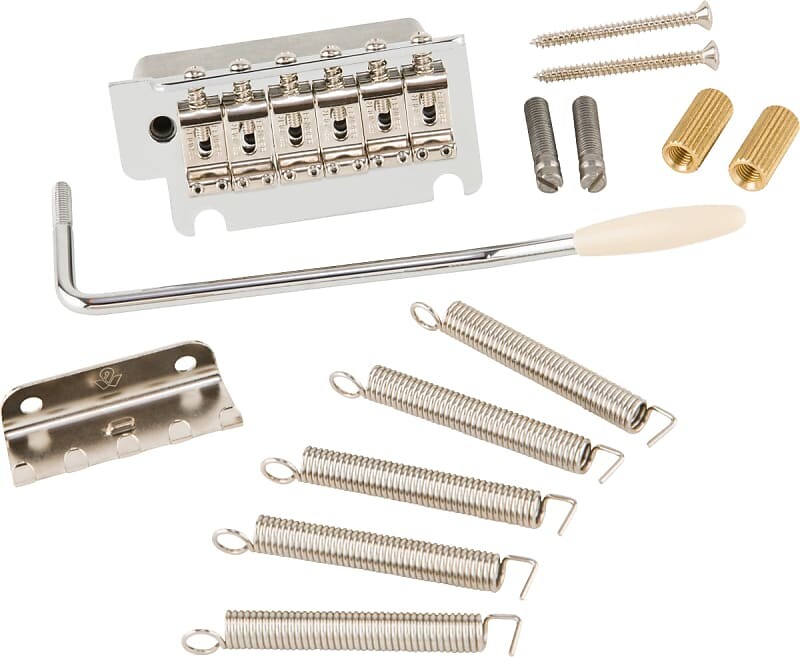 Бридж Fender Deluxe Series 2-Point Tremolo Stratocaster в сборе, хром 0992079000
Бридж Fender Deluxe Series 2-Point Tremolo Stratocaster в сборе, хром 0992079000