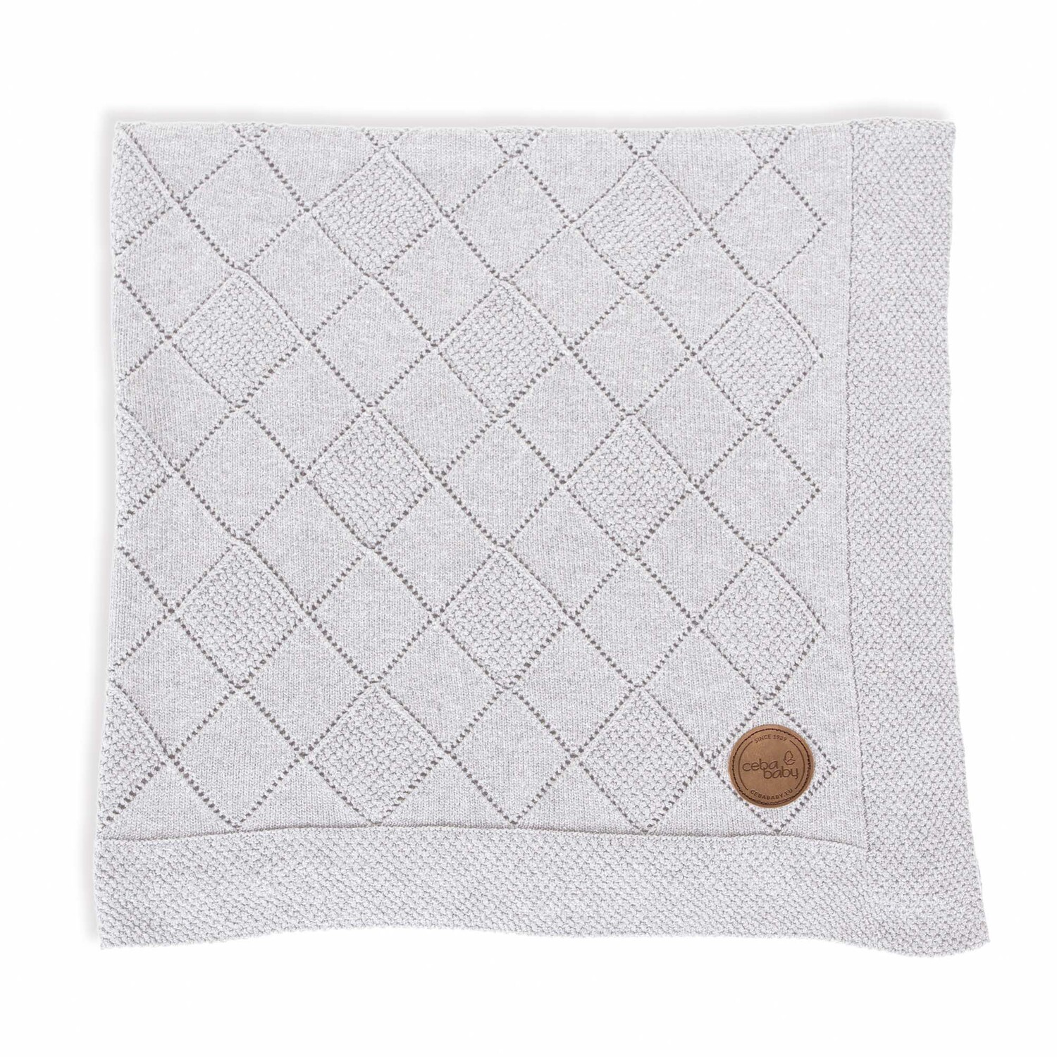 Ceba Baby Basic Плед вязаный 90х90 см в подарочной упаковке Светло-серый рис, 1 шт.
Ceba Baby Basic Плед вязаный 90х90 см в подарочной упаковке Светло-серый рис, 1 шт.