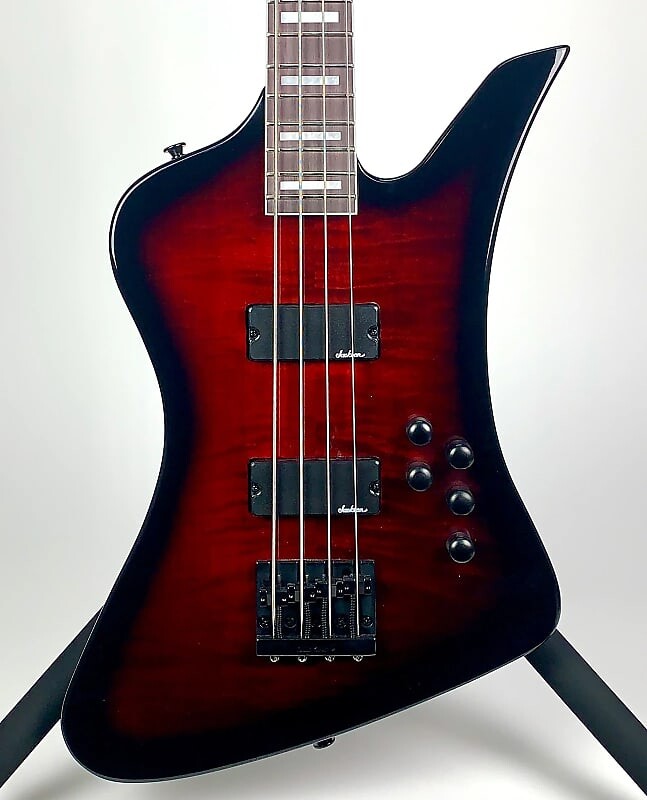 Серия Jackson JS JS3Q Kelly Bird IV Bass Red Burst JS Series JS3Q Kelly Bird IV Bass with Amaranth Fretboard
Серия Jackson JS JS3Q Kelly Bird IV Bass Red Burst JS Series JS3Q Kelly Bird IV Bass with Amaranth Fretboard