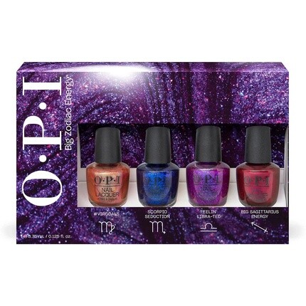 Классический лак для ногтей Big Zodiac Energy Collection Миниатюрный маникюрный подарочный набор, Opi
Классический лак для ногтей Big Zodiac Energy Collection Миниатюрный маникюрный подарочный набор, Opi