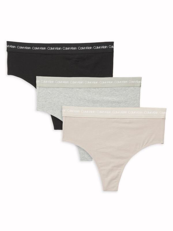 Набор из 3 эластичных стрингов с высокой посадкой и логотипом Calvin Klein Black grey
Набор из 3 эластичных стрингов с высокой посадкой и логотипом Calvin Klein Black grey