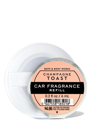 Ароматизатор для автомобиля Champagne Toast, 0.2 fl oz / 6 mL, Bath and Body Works
Ароматизатор для автомобиля Champagne Toast, 0.2 fl oz / 6 mL, Bath and Body Works