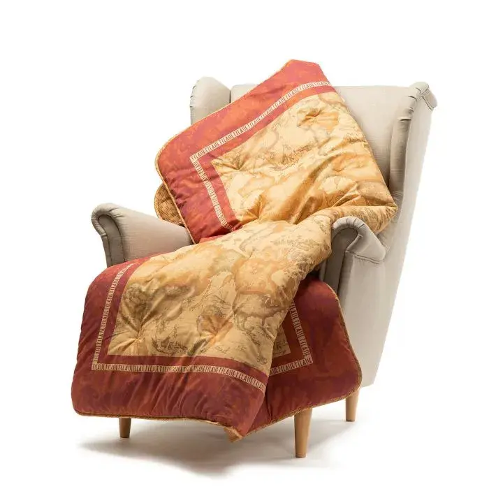 Плед Alviero Martini Geo Classic In Cotton Satin 130×170, коричнево-красный
Плед Alviero Martini Geo Classic In Cotton Satin 130×170, коричнево-красный