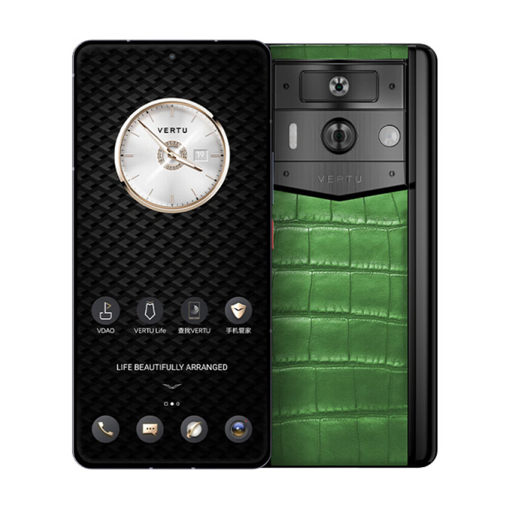 Смартфон Vertu Metavertu 2 Alligator, 12 ГБ/512 ТБ, 2 Nano-SIM, черный/зеленый
Смартфон Vertu Metavertu 2 Alligator, 12 ГБ/512 ТБ, 2 Nano-SIM, черный/зеленый