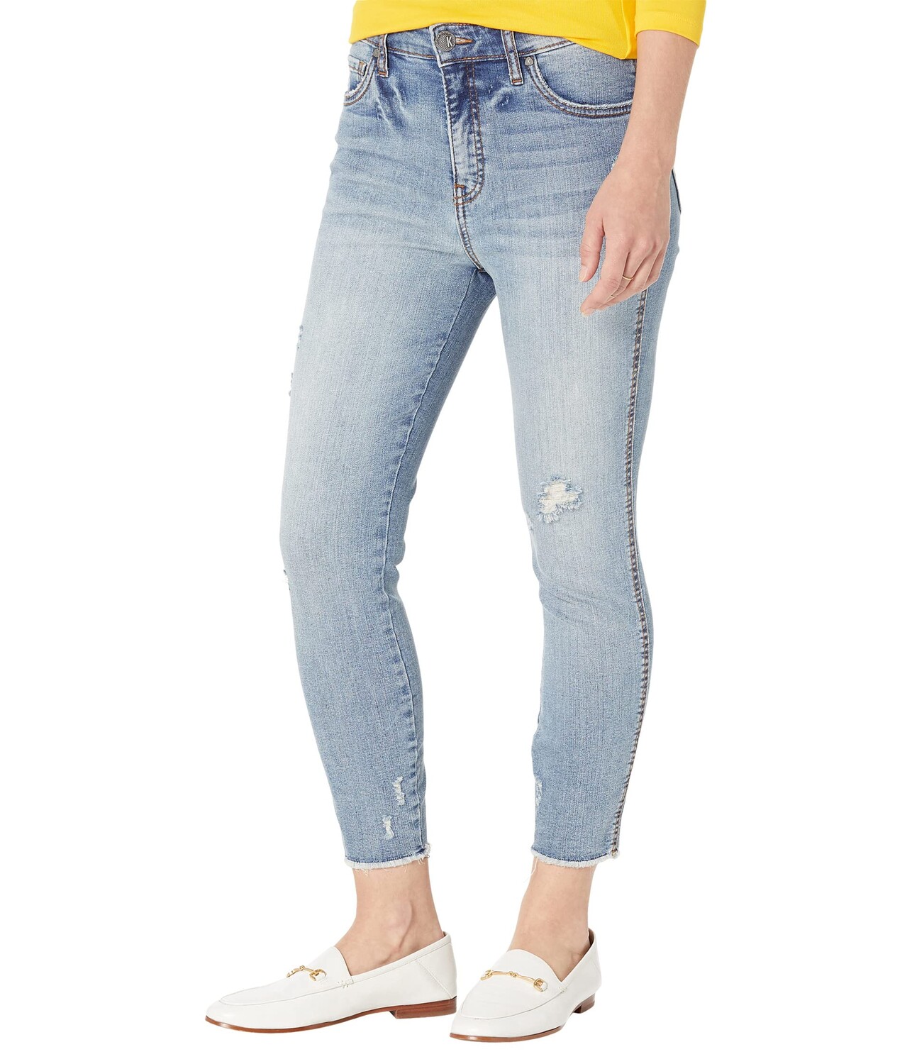 Джинсы KUT from the Kloth, Connie High-Rise Fab Ab Cropped Skinny in Thinker
Джинсы KUT from the Kloth, Connie High-Rise Fab Ab Cropped Skinny in Thinker