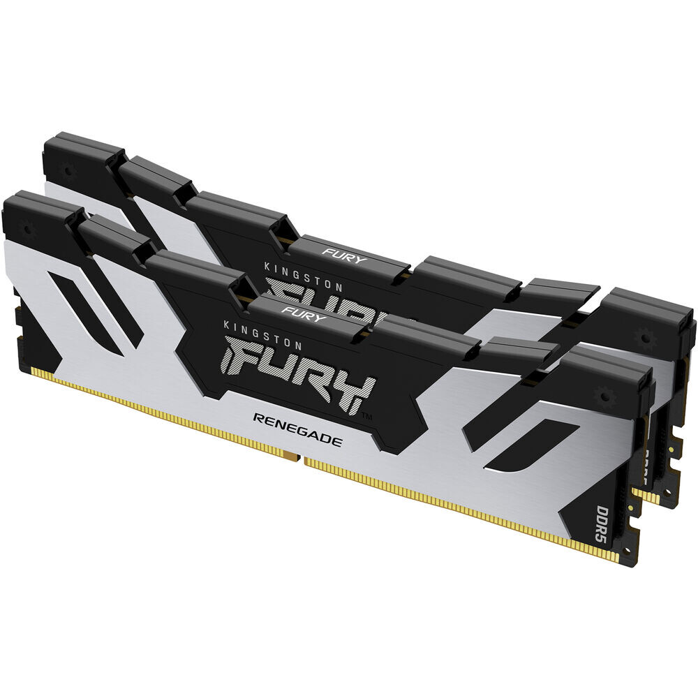 Модуль памяти Kingston FURY Renegade 64Гб (2x32 Гб), 6000 МГц, DDR5, KF560C32RSK2-64, серебристый/черный
Модуль памяти Kingston FURY Renegade 64Гб (2x32 Гб), 6000 МГц, DDR5, KF560C32RSK2-64, серебристый/черный