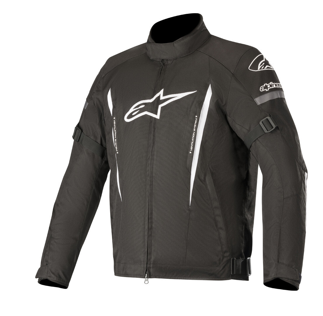 Водонепроницаемая мотоциклетная текстильная куртка Alpinestars Gunner v2, черный/белый
Водонепроницаемая мотоциклетная текстильная куртка Alpinestars Gunner v2, черный/белый