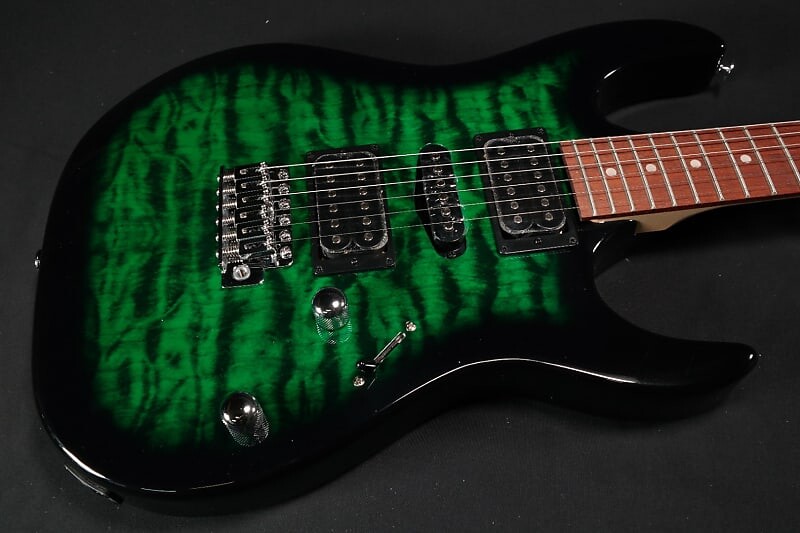 Ibanez 6 String Solid Body Electric Guitar, Right, Transparent Green Burst (GRX70QATEB) 223
Ibanez 6 String Solid Body Electric Guitar, Right, Transparent Green Burst (GRX70QATEB) 223