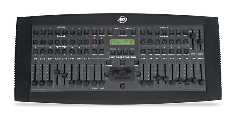 Контроллер ADJ DMX Operator Pro DMX для 8 приборов, 136 каналов DMX и управление джойстиком American DJ DMX-OPERATOR-PRO
Контроллер ADJ DMX Operator Pro DMX для 8 приборов, 136 каналов DMX и управление джойстиком American DJ DMX-OPERATOR-PRO