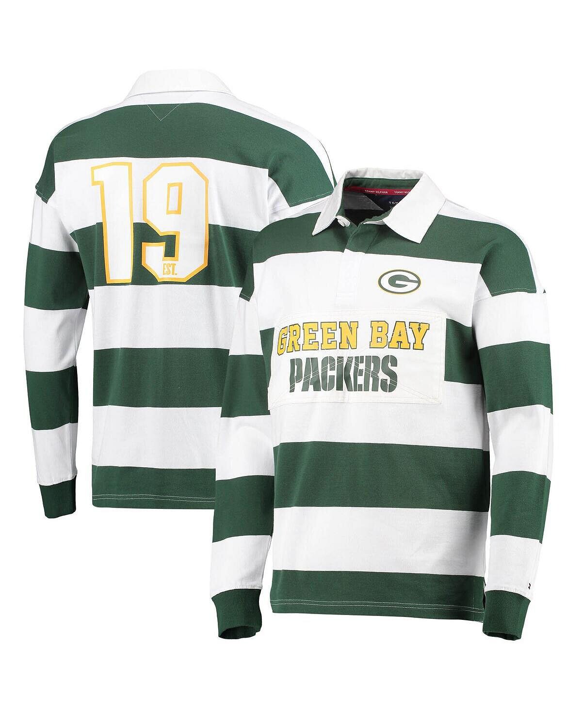 Мужская зелено-белая рубашка-поло green bay packers varsity stripe rugby с длинным рукавом Tommy Hilfiger, мульти
Мужская зелено-белая рубашка-поло green bay packers varsity stripe rugby с длинным рукавом Tommy Hilfiger, мульти