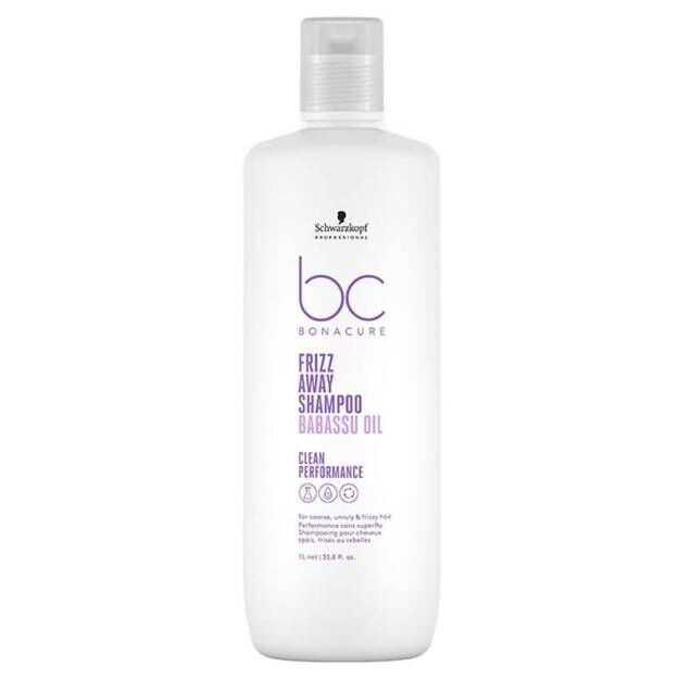 Schwarzkopf Professional BC Frizz Away разглаживающий шампунь для волос с маслом бабассу, 1000 мл
Schwarzkopf Professional BC Frizz Away разглаживающий шампунь для волос с маслом бабассу, 1000 мл