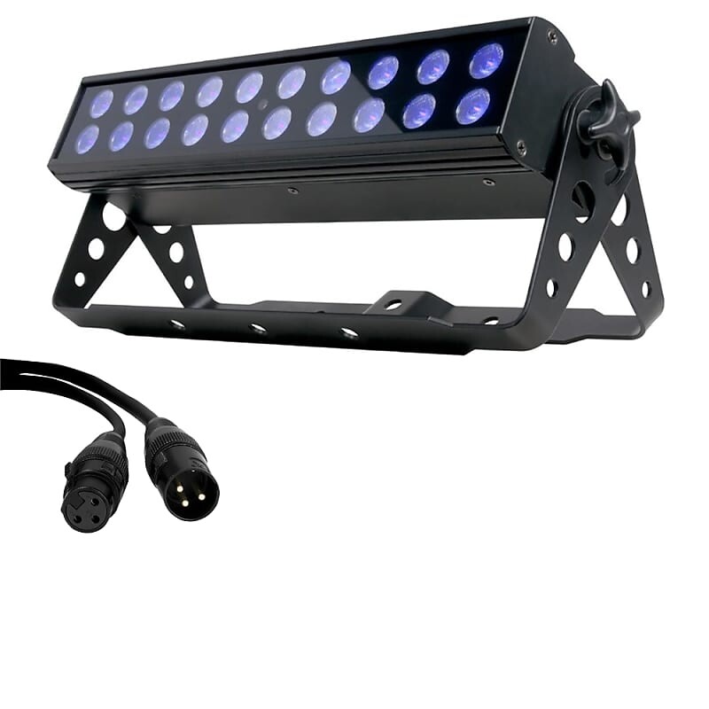 Ультрафиолетовая светодиодная подсветка высокой мощности ADJ American DJ UV LED BAR20 с кабелем UVL762
Ультрафиолетовая светодиодная подсветка высокой мощности ADJ American DJ UV LED BAR20 с кабелем UVL762