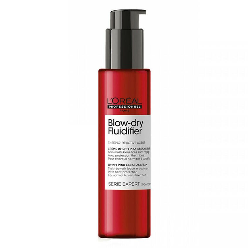 L'Oréal Professionnel Blow-Dry Fluidifier термозащитный крем для укладки и сушки волос, 150 мл
L'Oréal Professionnel Blow-Dry Fluidifier термозащитный крем для укладки и сушки волос, 150 мл