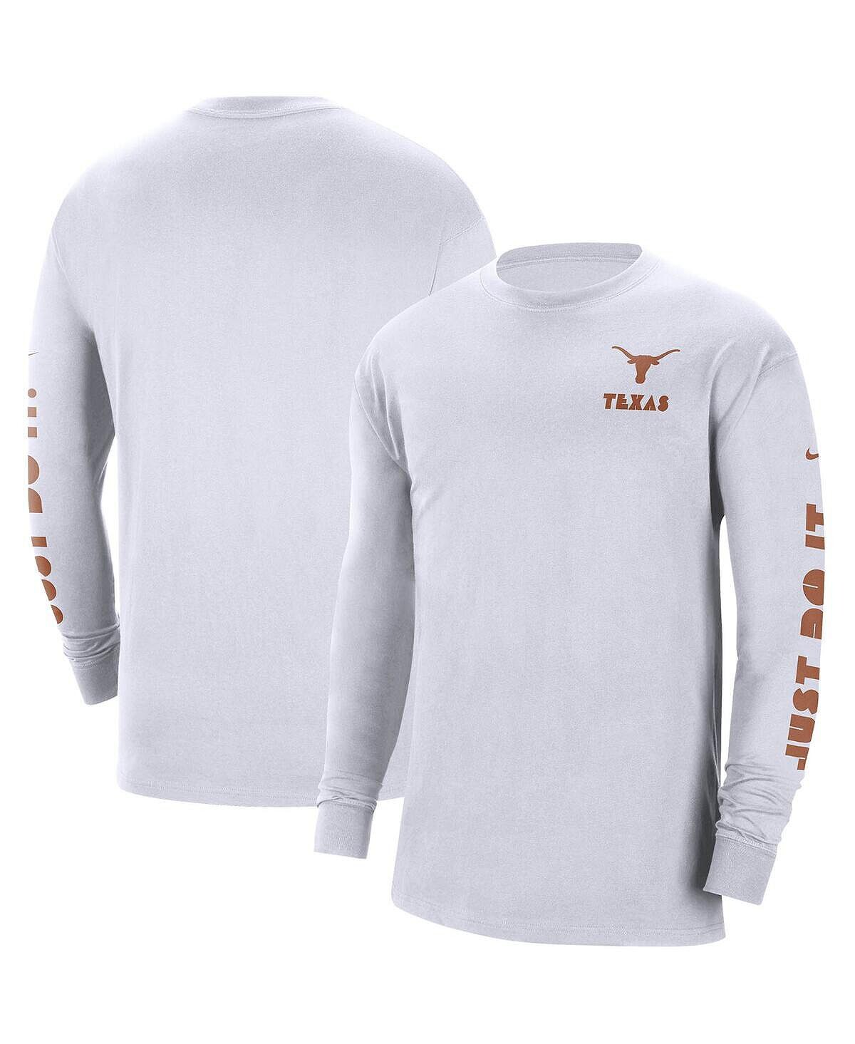 Мужская белая футболка с длинным рукавом texas longhorns heritage max 90 Nike, белый
Мужская белая футболка с длинным рукавом texas longhorns heritage max 90 Nike, белый