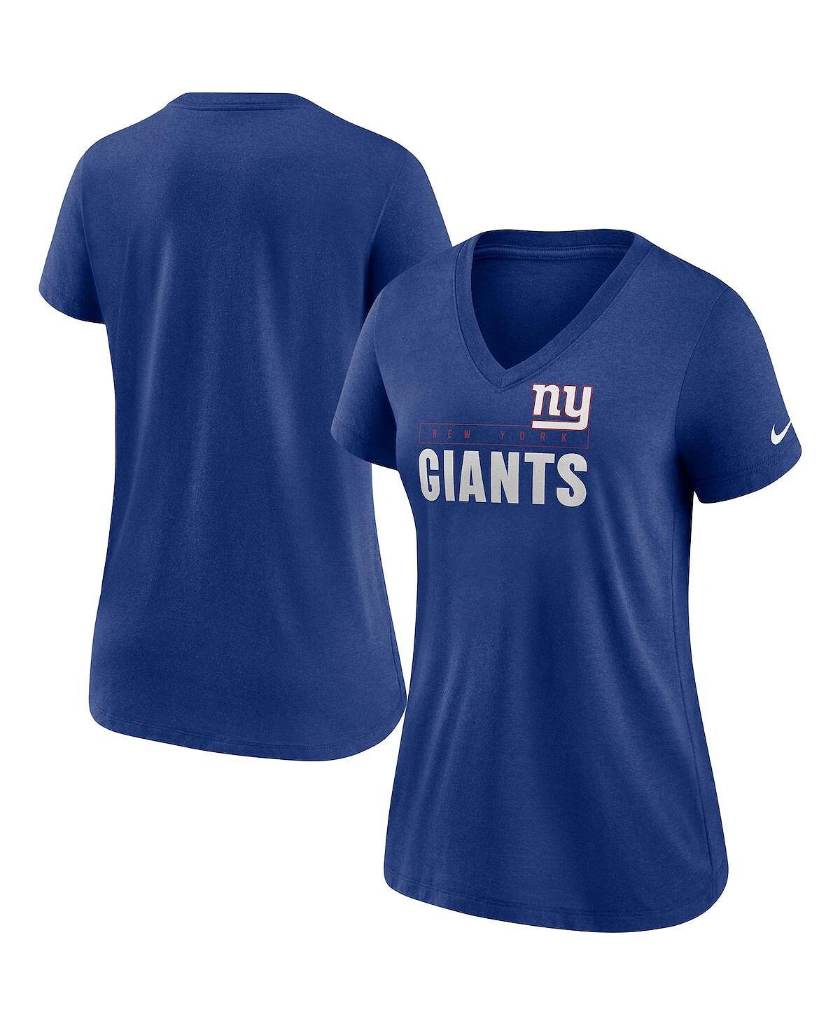 Женская футболка royal new york giants team с логотипом и v-образным вырезом tri-blend Nike
Женская футболка royal new york giants team с логотипом и v-образным вырезом tri-blend Nike