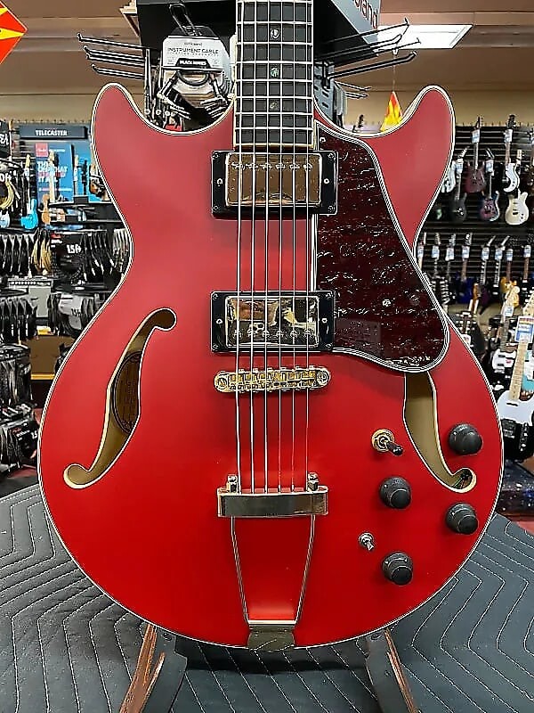 Полуакустическая электрогитара Ibanez Artcore Expressionist AMH90 - Cherry Red Flat Artcore Expressionist AMH90 Semi-hollowbody Electric Guitar - Cherry Red Flat
Полуакустическая электрогитара Ibanez Artcore Expressionist AMH90 - Cherry Red Flat Artcore Expressionist AMH90 Semi-hollowbody Electric Guitar - Cherry Red Flat