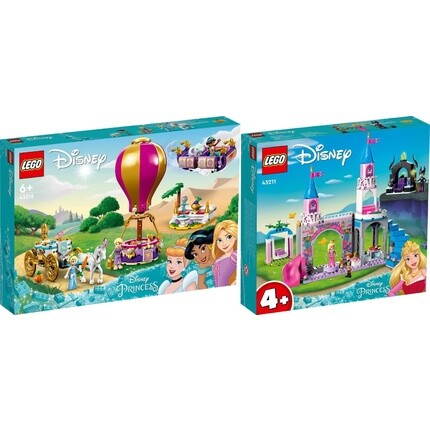 Конструктор Lego 43216 / 43211 Disney Set Of 2: волшебное путешествие и замок Авроры
Конструктор Lego 43216 / 43211 Disney Set Of 2: волшебное путешествие и замок Авроры