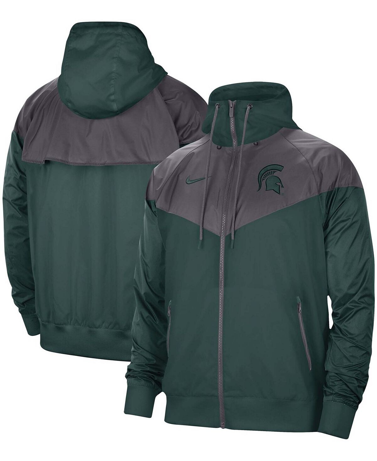 Мужская зеленая куртка michigan state spartans windrunner с молнией во всю длину Nike, зеленый
Мужская зеленая куртка michigan state spartans windrunner с молнией во всю длину Nike, зеленый