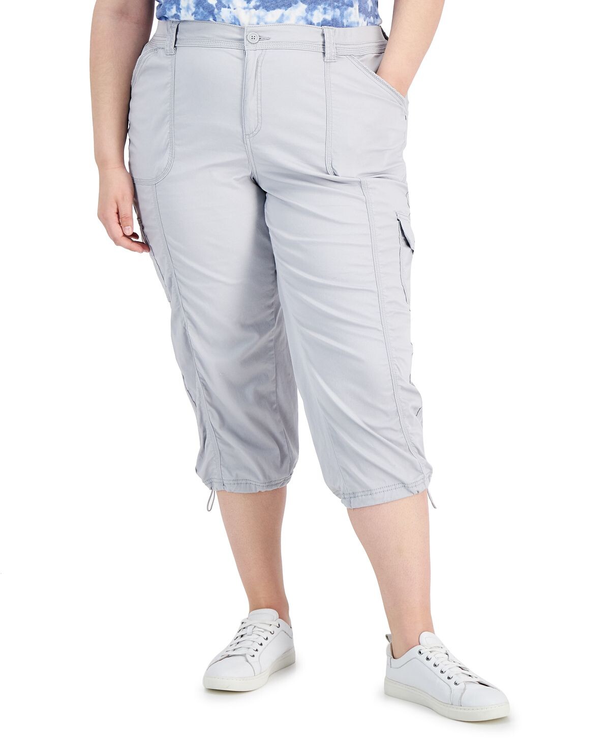 Брюки-капри больших размеров с эластичным краем, созданные для macy's Style & Co, мульти
Брюки-капри больших размеров с эластичным краем, созданные для macy's Style & Co, мульти