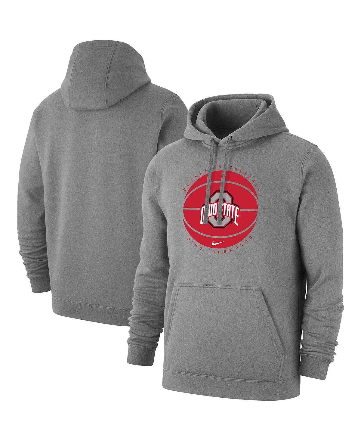 Мужская серая толстовка с капюшоном баскетбольного пуловера ohio state buckeyes Nike, серый
Мужская серая толстовка с капюшоном баскетбольного пуловера ohio state buckeyes Nike, серый