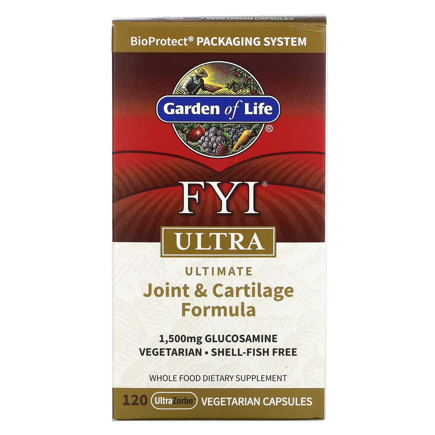 Garden of Life, FYI Ultra, универсальная формула для суставов и хрящей, 120 вегетарианских капсул UltraZorbe
Garden of Life, FYI Ultra, универсальная формула для суставов и хрящей, 120 вегетарианских капсул UltraZorbe