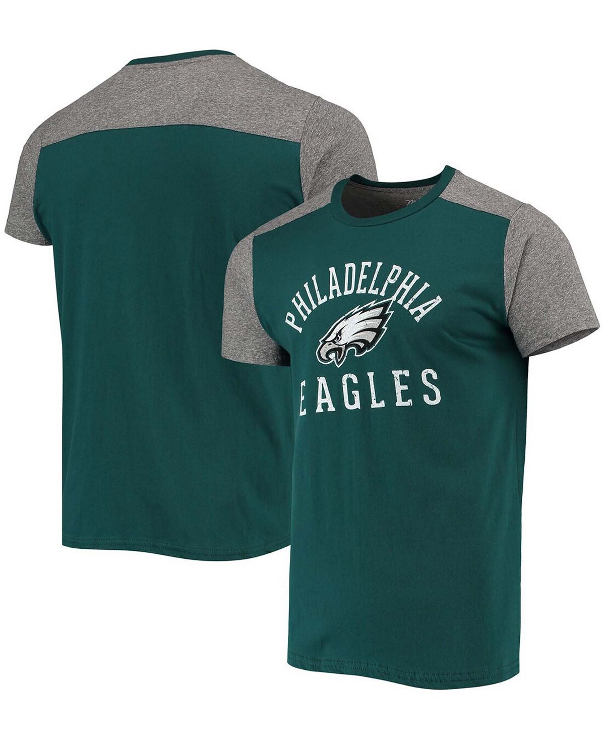 Мужская темно-зеленая, серая футболка philadelphia eagles field goal slub Majestic, мульти
Мужская темно-зеленая, серая футболка philadelphia eagles field goal slub Majestic, мульти
