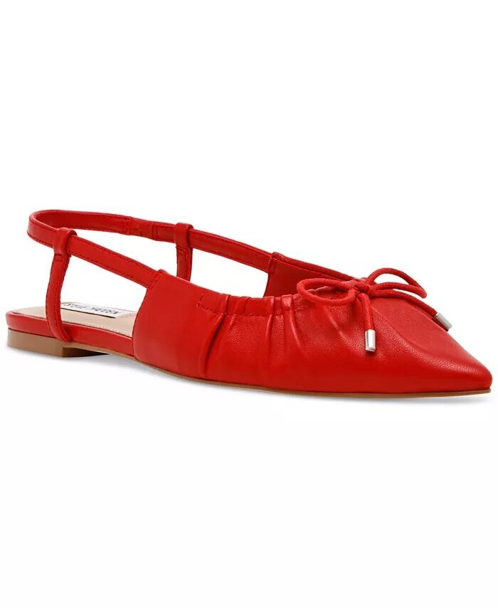 Женские плиссированные балетки с открытой пяткой и острым носком Laylah Steve Madden, красный
Женские плиссированные балетки с открытой пяткой и острым носком Laylah Steve Madden, красный