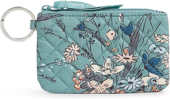 Женский хлопковый кошелек Vera Bradley на молнии с чехлом для документов, солнечный садовый шалфей
Женский хлопковый кошелек Vera Bradley на молнии с чехлом для документов, солнечный садовый шалфей