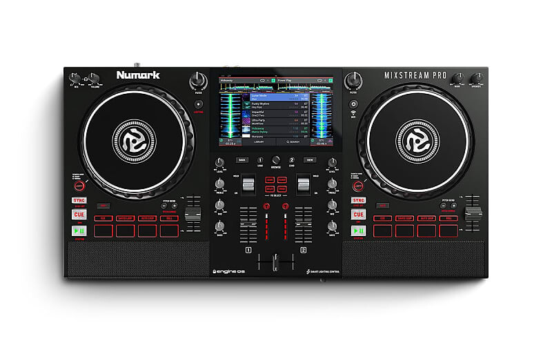 Numark Mixstream Pro Dual DJ Controller с динамиками, 7-дюймовым сенсорным экраном, Wi-Fi MIXSTREAMPRO
Numark Mixstream Pro Dual DJ Controller с динамиками, 7-дюймовым сенсорным экраном, Wi-Fi MIXSTREAMPRO