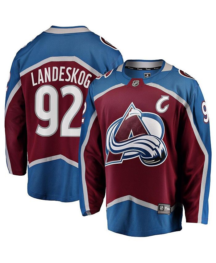 Мужская джерси с логотипом Gabriel Landeskog бордового цвета Colorado Avalanche Breakaway Player Fanatics, красный
Мужская джерси с логотипом Gabriel Landeskog бордового цвета Colorado Avalanche Breakaway Player Fanatics, красный