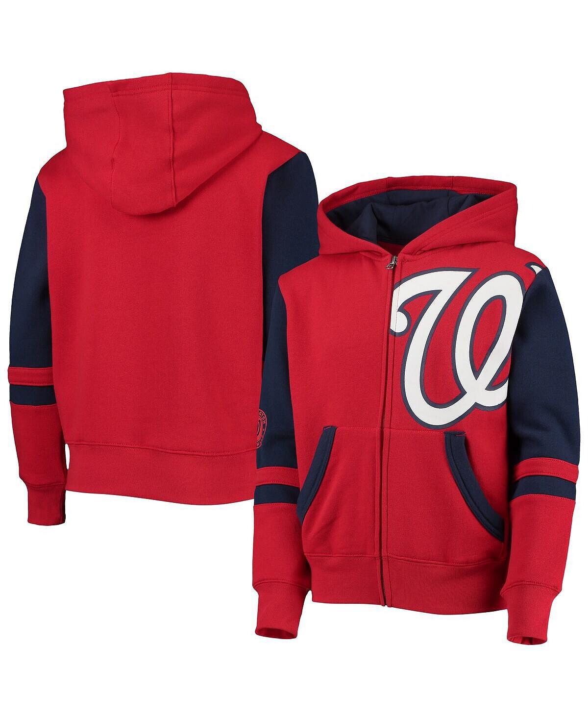 Красная толстовка с молнией во всю длину и цветными блоками Big Boys Washington Nationals Stadium Outerstuff
Красная толстовка с молнией во всю длину и цветными блоками Big Boys Washington Nationals Stadium Outerstuff