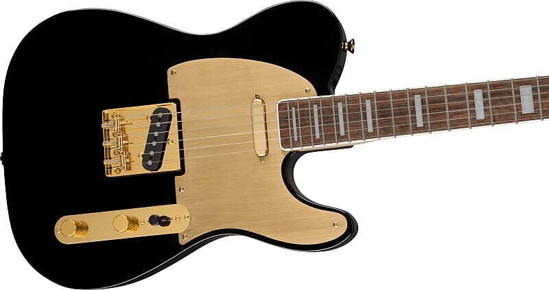 Squier 40th Anniversary Telecaster, Gold Edition, лавровый гриф, золотая анодированная накладка, черный Fender 0379400506
Squier 40th Anniversary Telecaster, Gold Edition, лавровый гриф, золотая анодированная накладка, черный Fender 0379400506