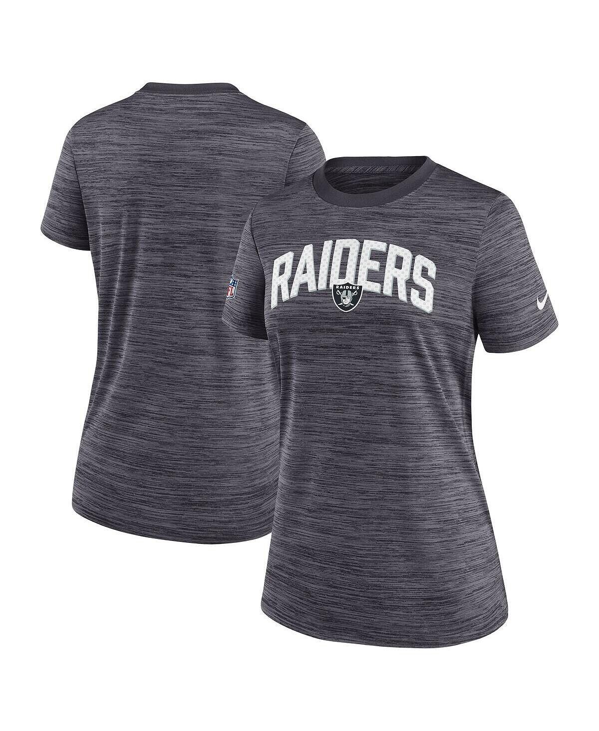 Женская черная футболка las vegas raiders sideline velocity lockup performance Nike, черный
Женская черная футболка las vegas raiders sideline velocity lockup performance Nike, черный