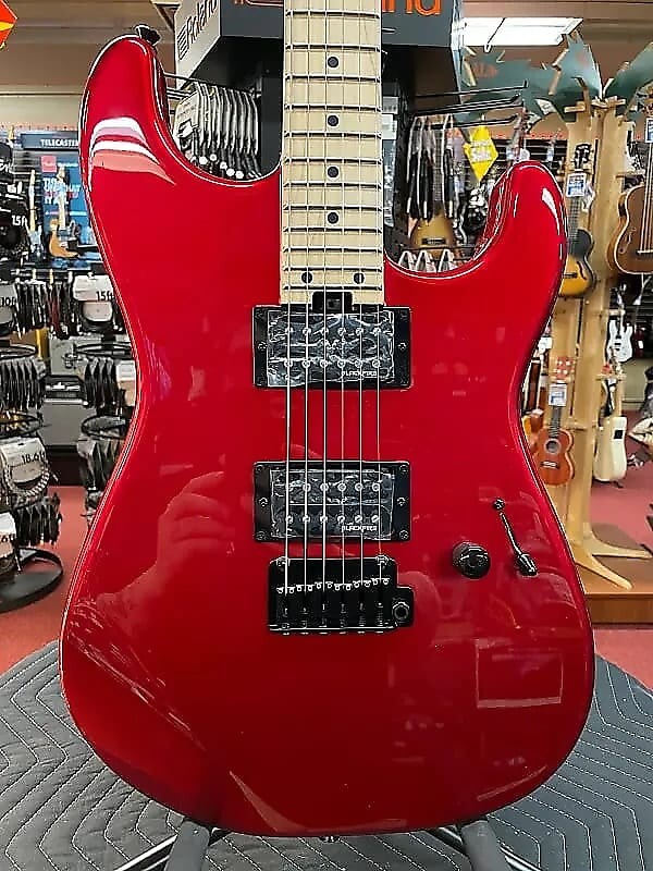 Jackson Pro Series Signature Gus G. San Dimas, накладка на гриф из клена, цвет Candy Apple Red Pro Series Signature Gus G. San Dimas, Maple Fingerboard, Candy Apple Red
Jackson Pro Series Signature Gus G. San Dimas, накладка на гриф из клена, цвет Candy Apple Red Pro Series Signature Gus G. San Dimas, Maple Fingerboard, Candy Apple Red