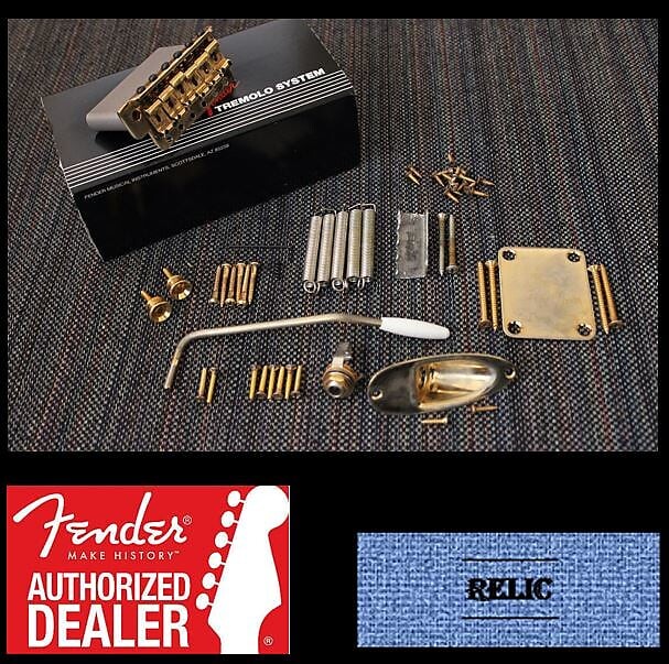 Fender American 57/62 Vintage Relic Stratocaster 2 3/16" Комплект фурнитуры Stratocaster США — золото — 0992049200
Fender American 57/62 Vintage Relic Stratocaster 2 3/16" Комплект фурнитуры Stratocaster США — золото — 0992049200